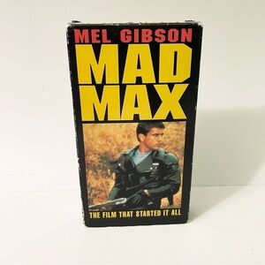 Mad Max VHS Mel Gibson Movie